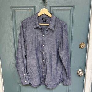 Lucky Brand Button-Up Chambray Shirt